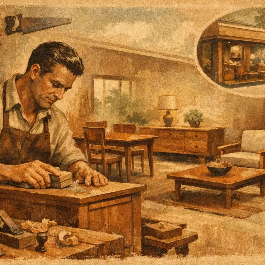 רהיטים מעץ מלא בהתאמה אישית לבית ולעסק